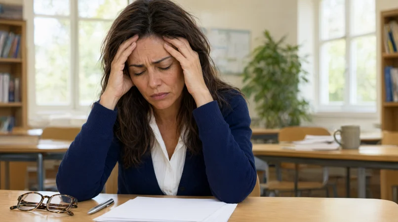Burnout insegnanti: circa 6 su 10 chiedono un supporto psicologico