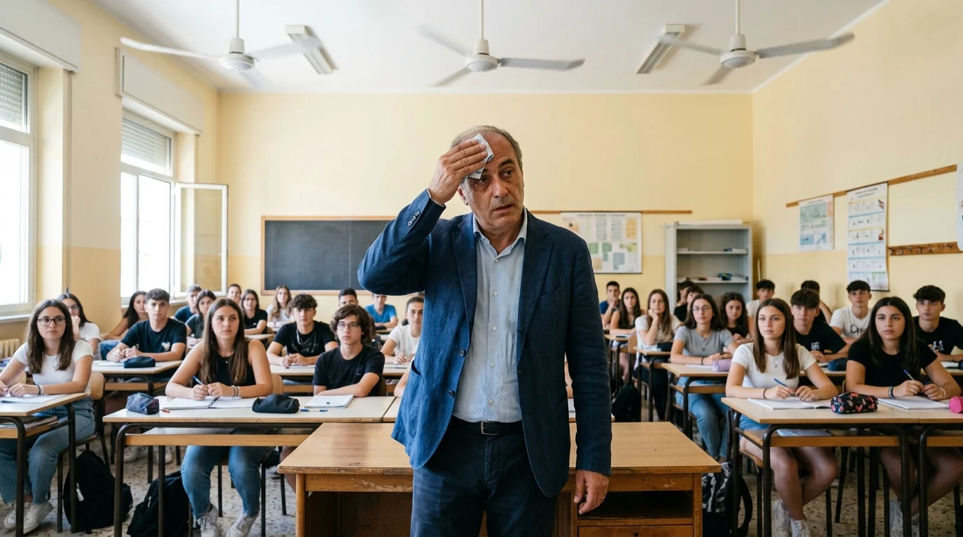 Caldo estremo a scuola: le responsabilità dei dirigenti scolastici