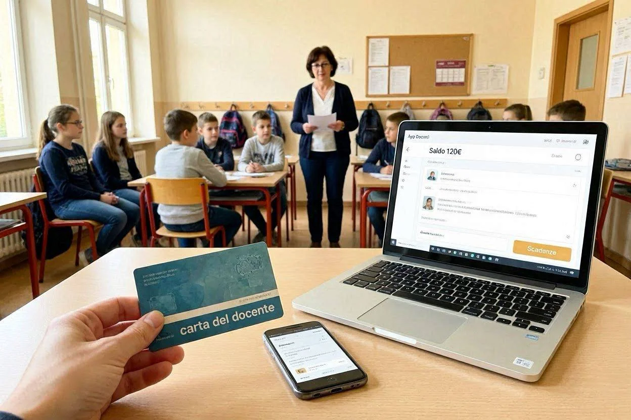 Carta del docente: come gestire credito e scadenze