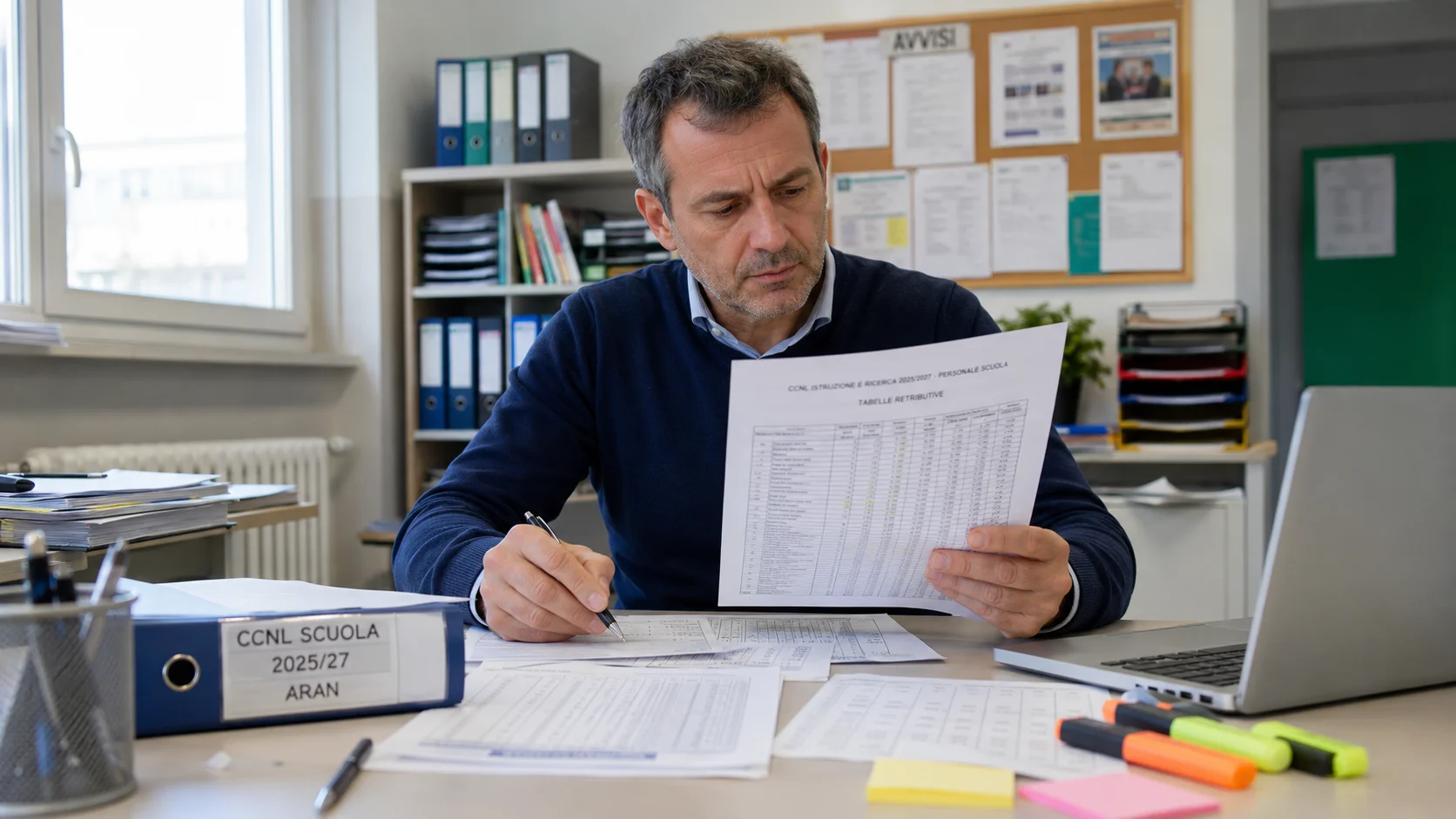 CCNL scuola 2025/27: firmato il testo ARAN, aumenti e arretrati