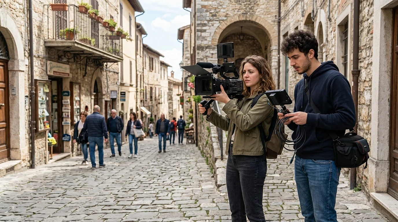 Cinemadamare, 60 giovani cineasti trasformano Grumento in un set
