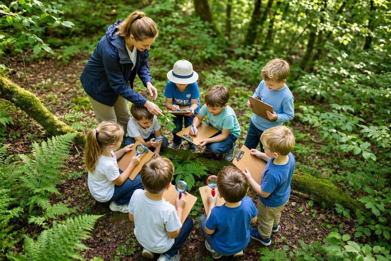 Didattica nel bosco, la scuola si sposta nel Parco