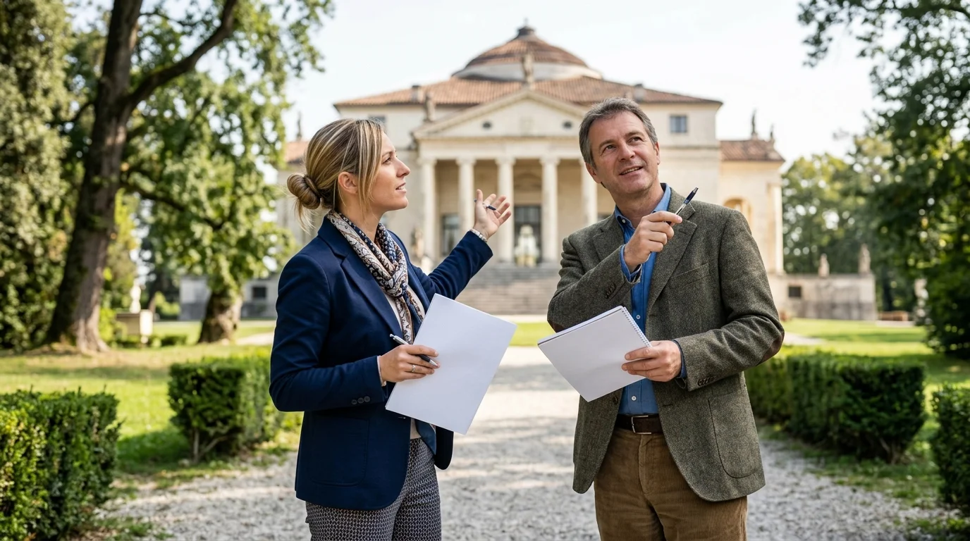 Didattica fuori dall’aula: open day a Villa La Rotonda per docenti
