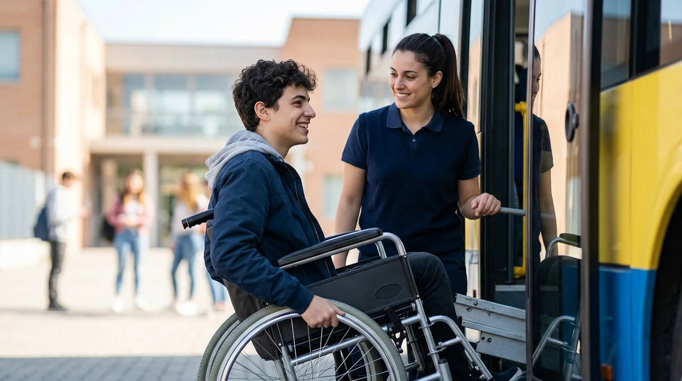 Disabilità, il primo volo verso il campo estivo a Catania