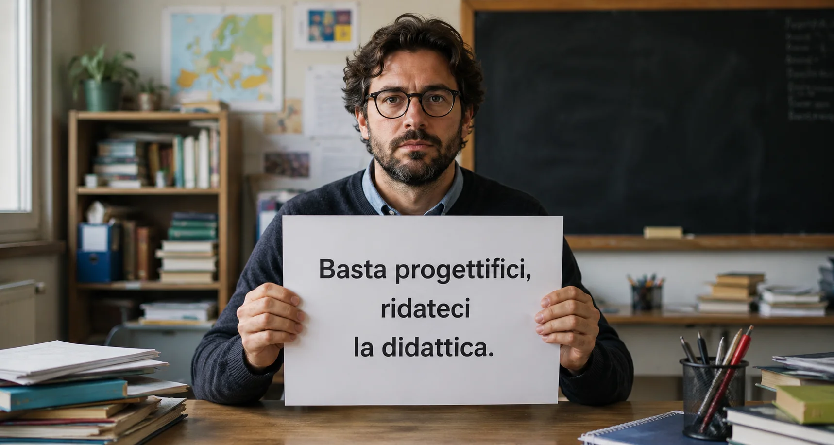Docenti sui social: «Basta progettifici, ridateci la didattica»