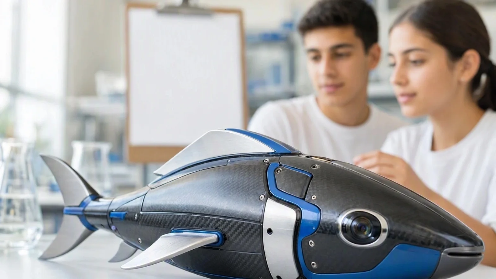 Drone-pesce per salvare i fiumi: vince il progetto della 5ª G di Cesena