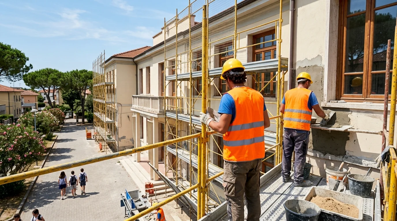 Edilizia scolastica PNRR: certificato lavori entro il 31 agosto
