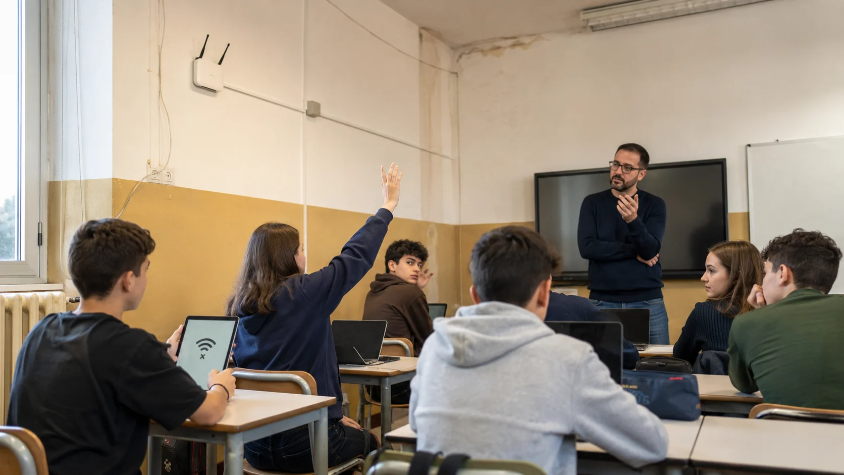 Edilizia scolastica, studenti critici su Wi-Fi e strutture