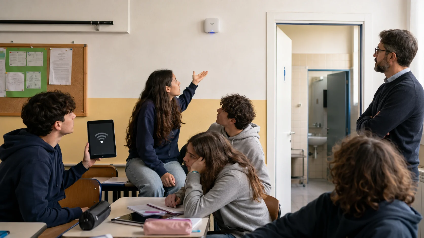 Edilizia scolastica, studenti bocciano Wi-Fi e bagni