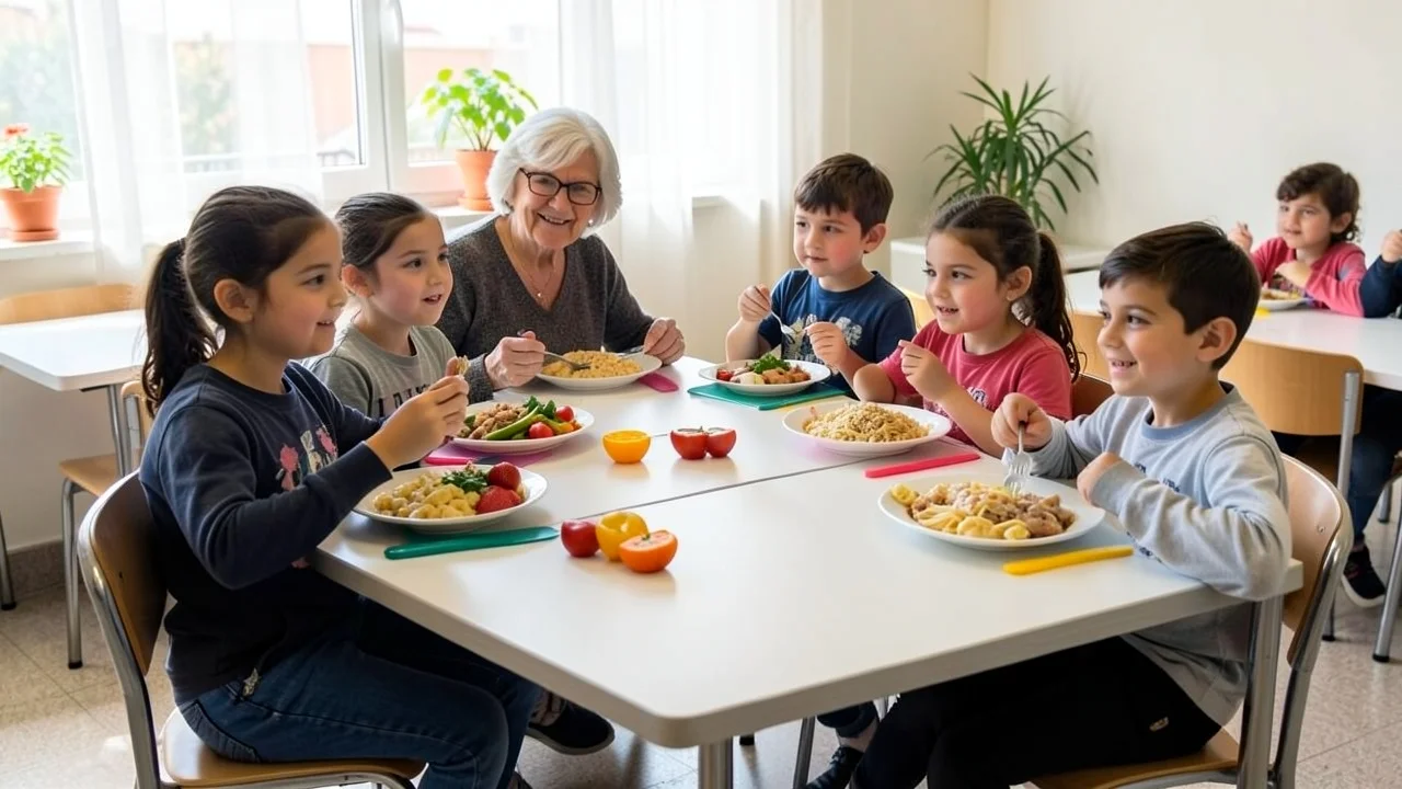 Educazione alimentare: intesa MIM-Fipe per la mensa scolastica