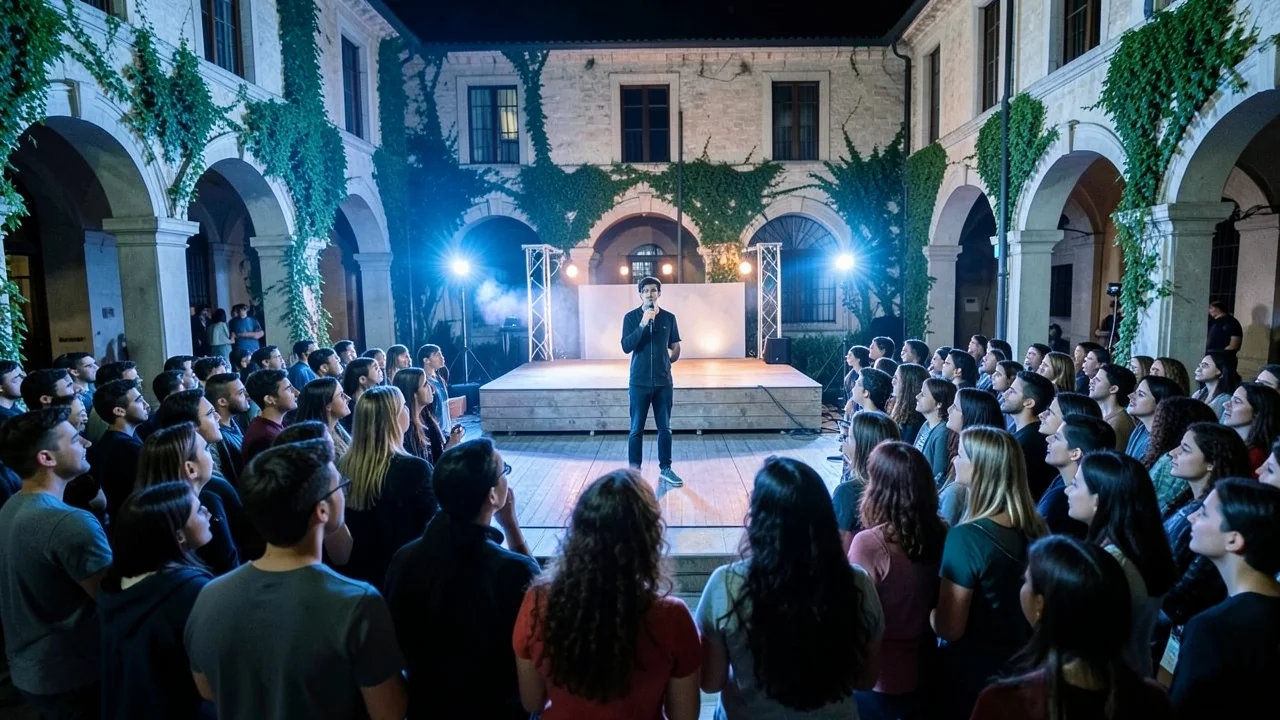Fulminacci e l'appello dal palco: "Professore, non bocciarla"
