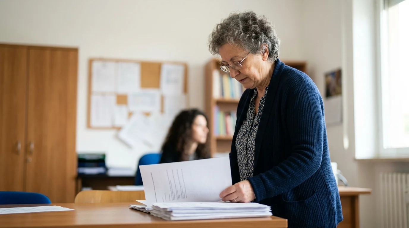 GPS, docente di 67 anni reinserita: non ha ancora la pensione