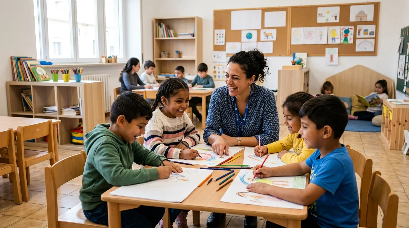 Inclusione scolastica a Roma: laboratori per alunni rom e sinti