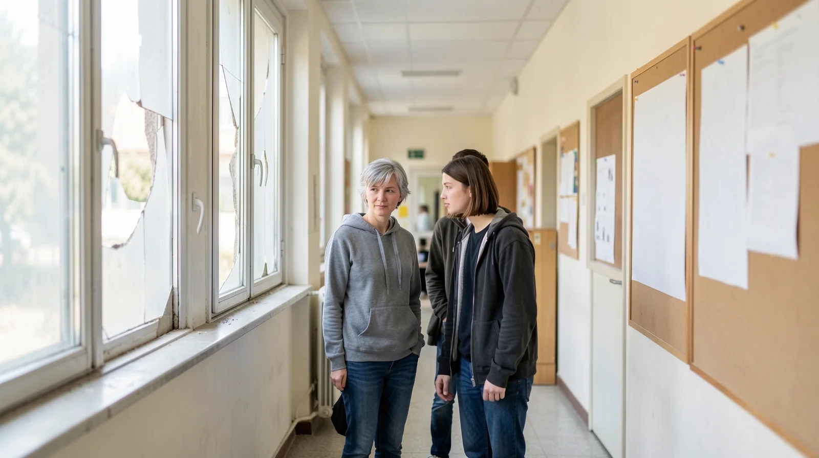 Infisso si stacca a scuola: feriti alcuni studenti, verifiche a Foggia