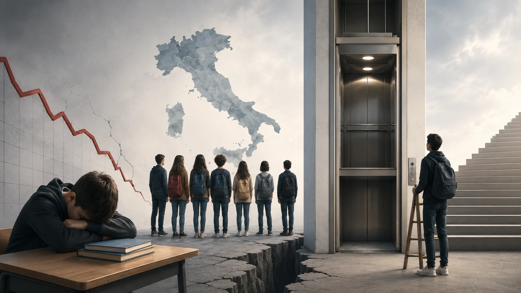 Istat 2026, scuola: competenze in calo e ascensore sociale fermo
