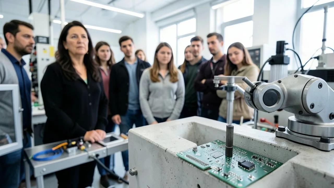 ITS Volta di Palermo: le famiglie scoprono i laboratori