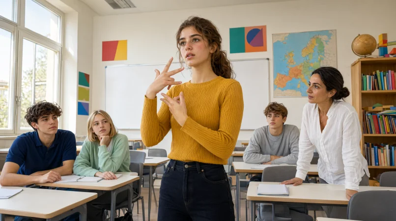 Jenni Serpi: “La LIS come materia scolastica e alternativa a religione”
