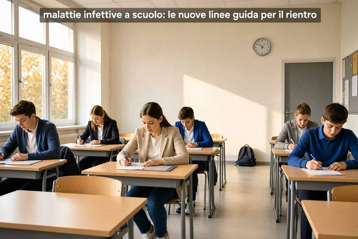 Malattie infettive a scuola: le nuove linee guida per il rientro