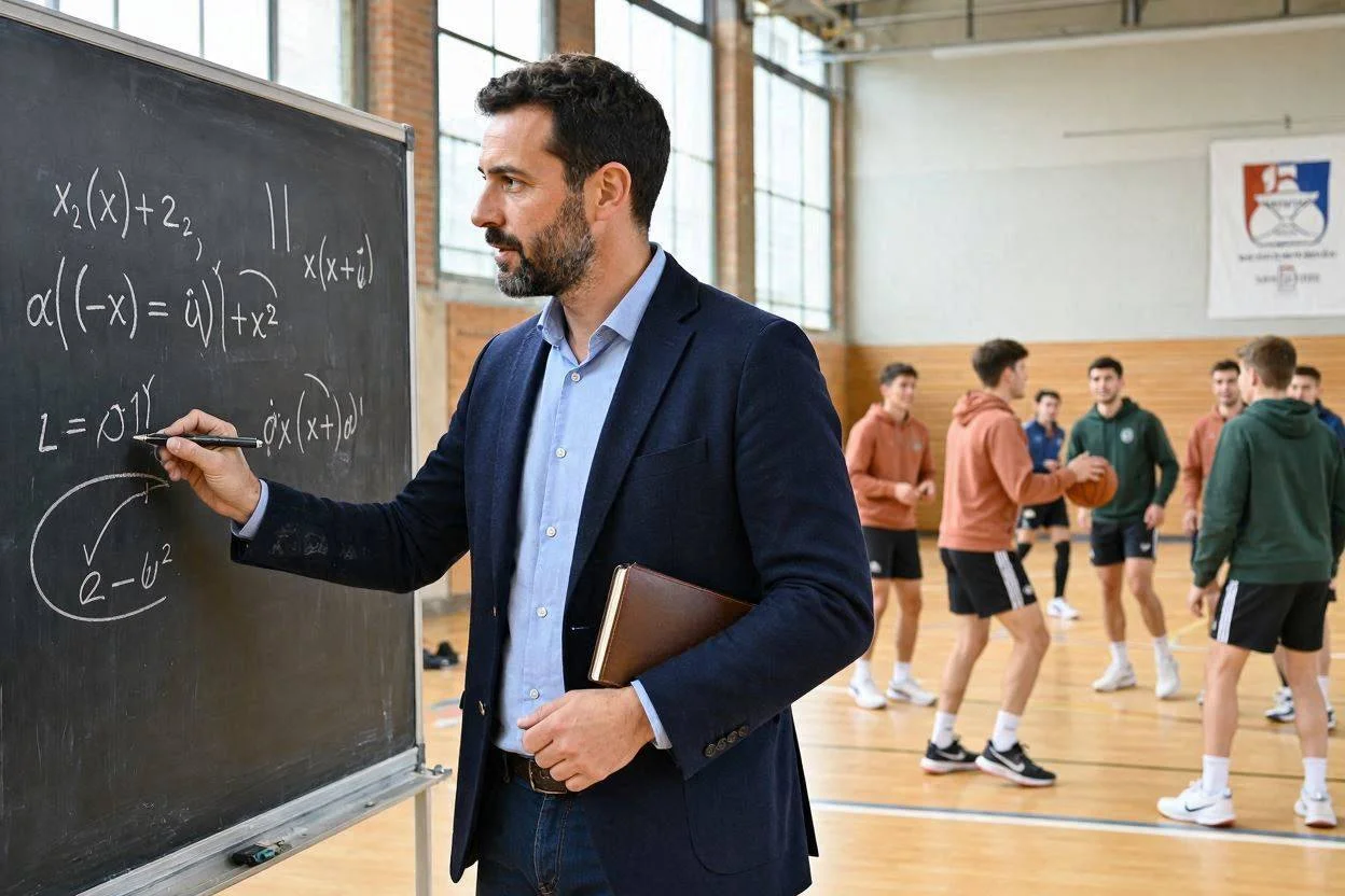 Matematica in palestra: il basket fa crescere i voti del 15%