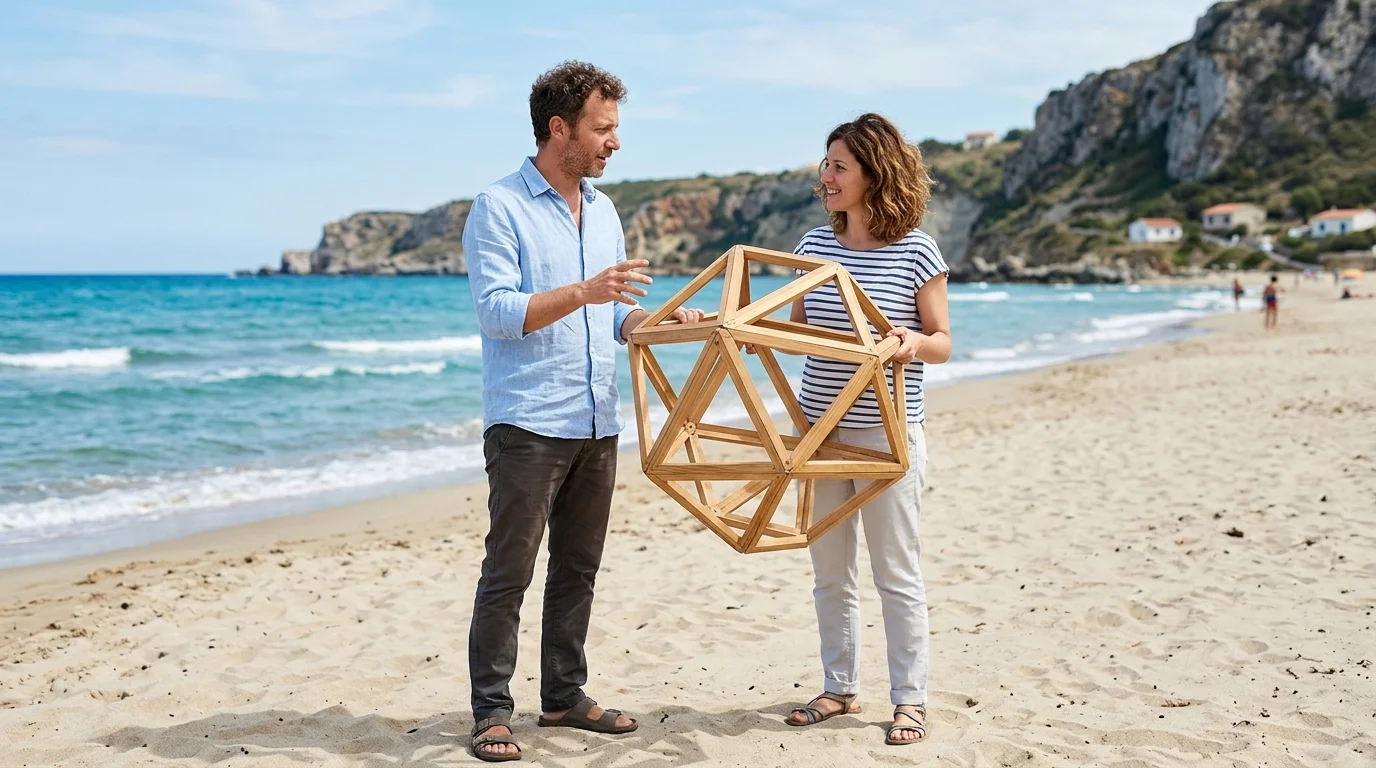Matematica liquida: docenti in laboratorio sulla spiaggia