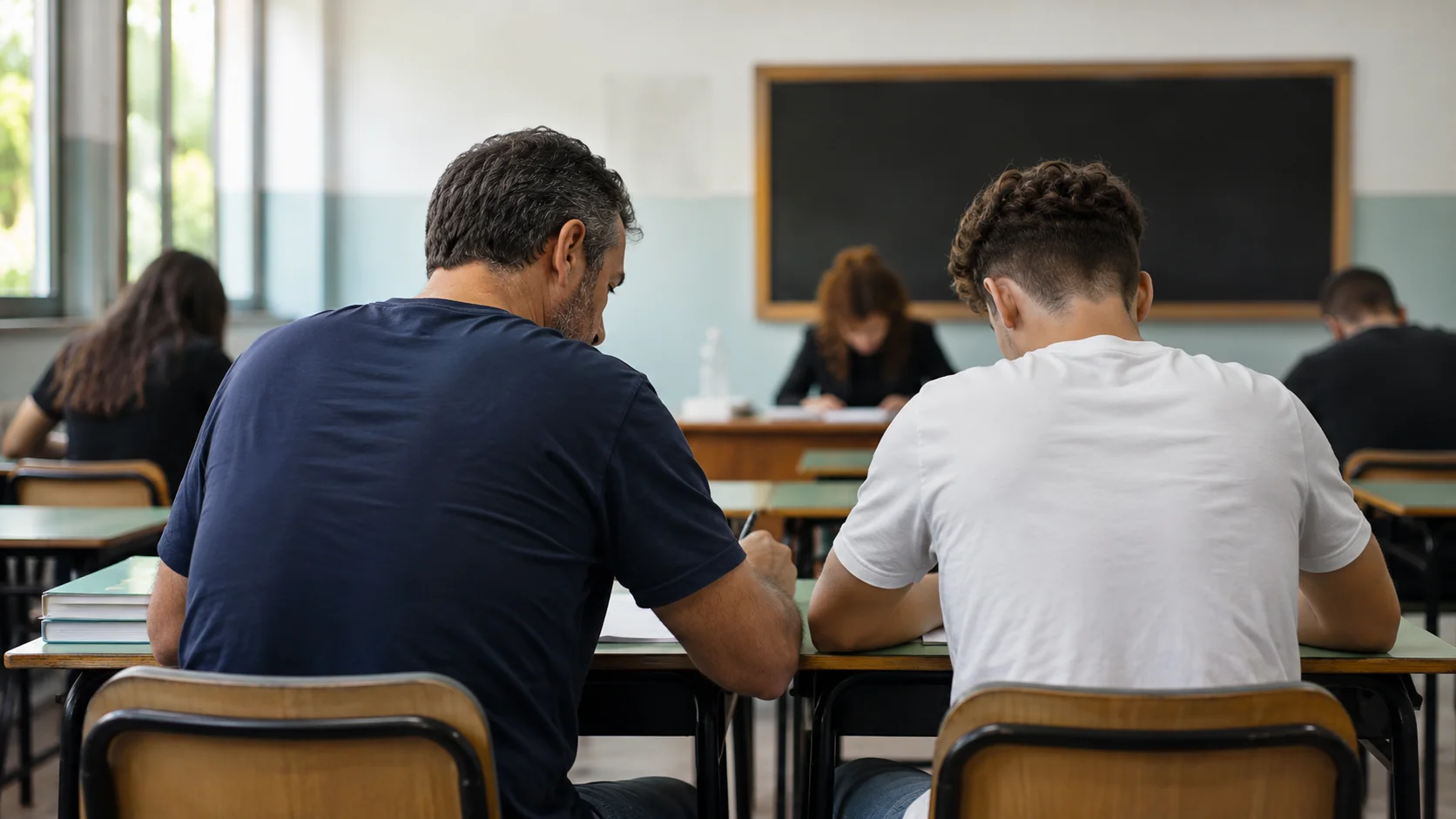 Maturità 2026, padre e figlio all'esame insieme: la storia