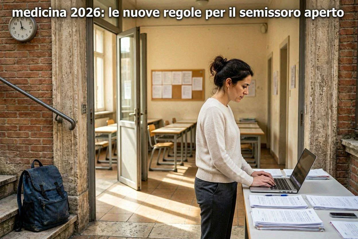 Medicina 2026: le nuove regole per il semestre aperto