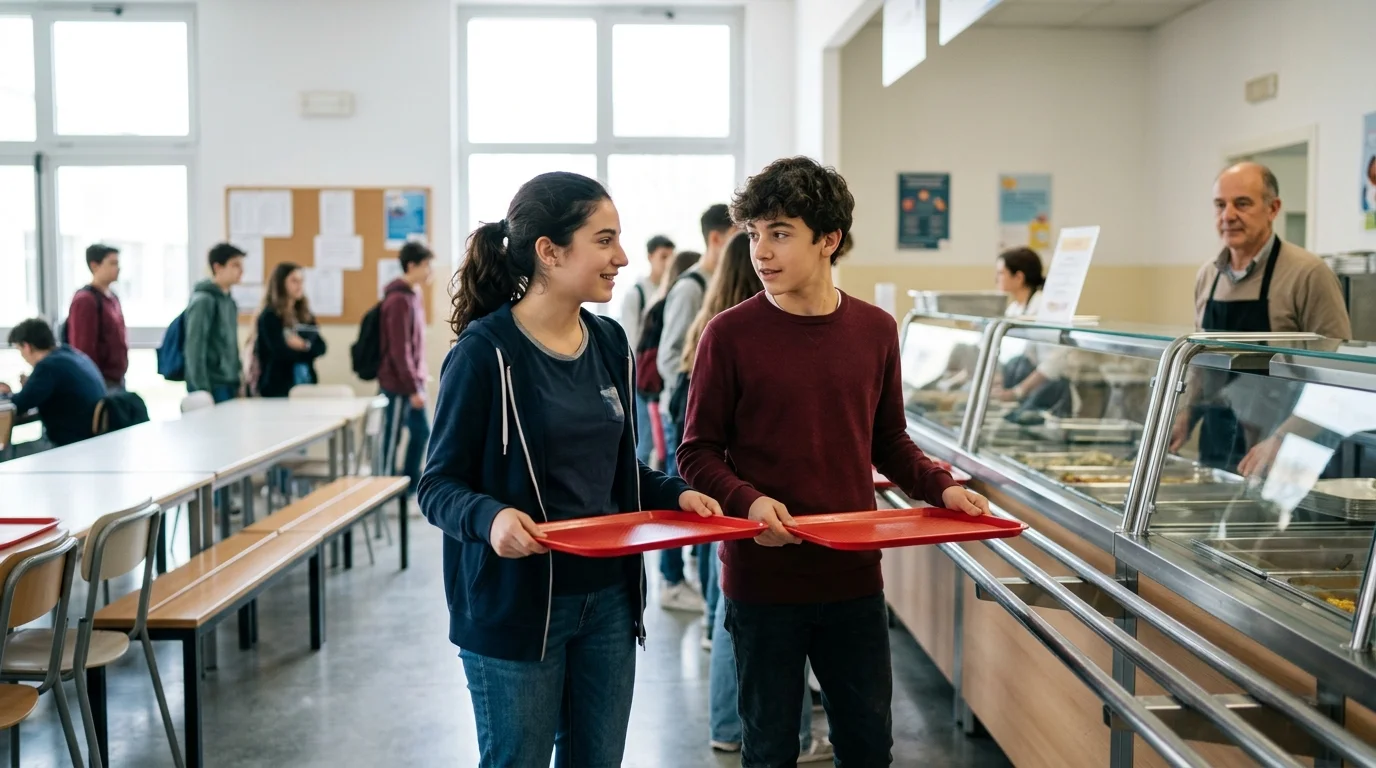 Mensa scolastica a Trepuzzi, riaprono le iscrizioni