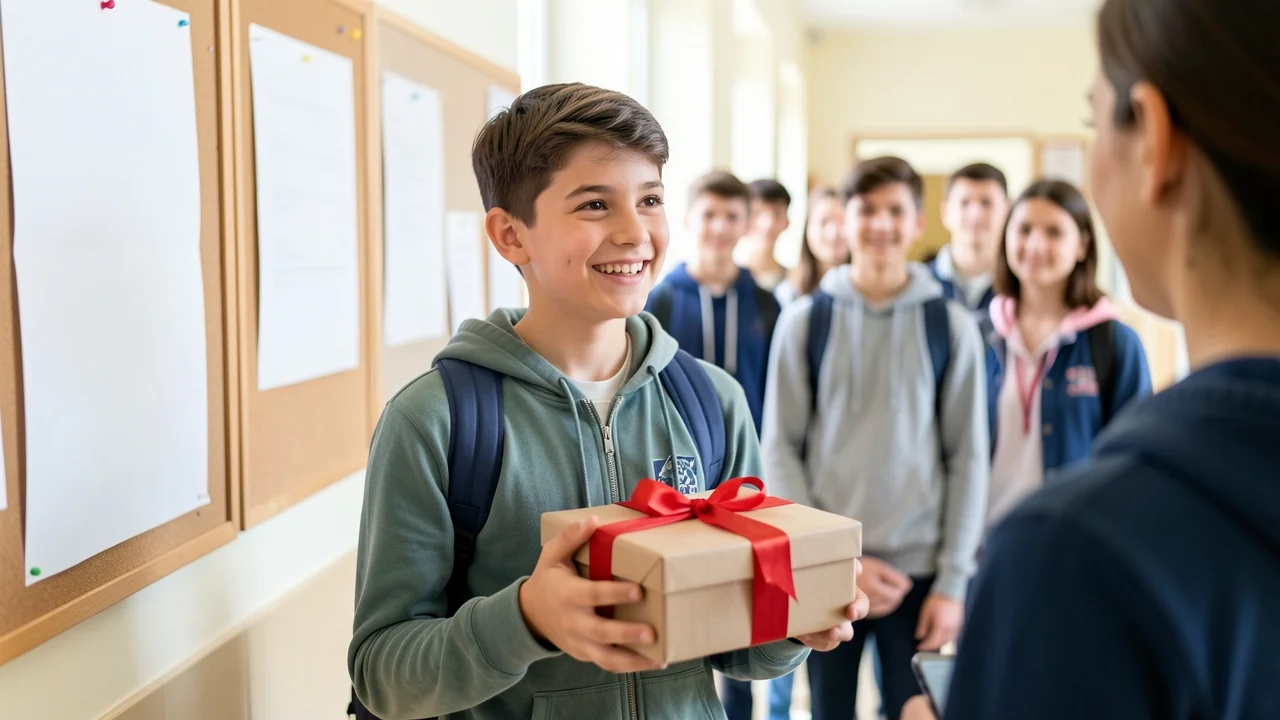 Montespertoli: dona i regali di comunione a scuola filippina