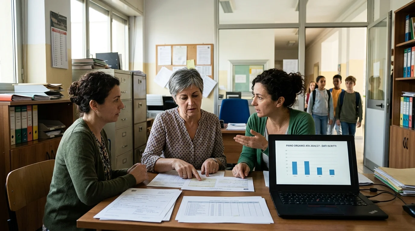 Organici ATA 2026/2027: le sfide del personale tra calo demografico