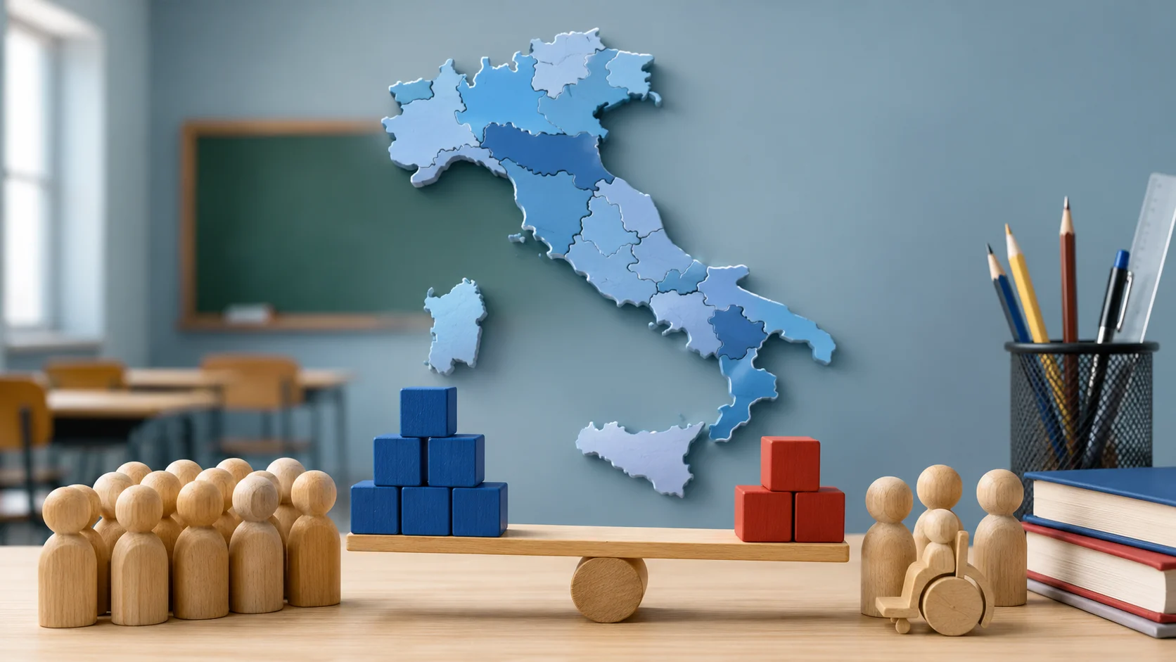 Organici scuola 2026/27: posti e tagli regione per regione