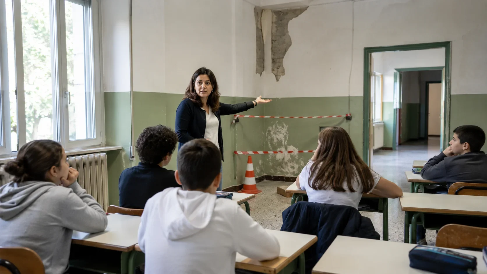 Palermo, fiaccolata per l'asilo dello Sperone: sbarrato dal 1977