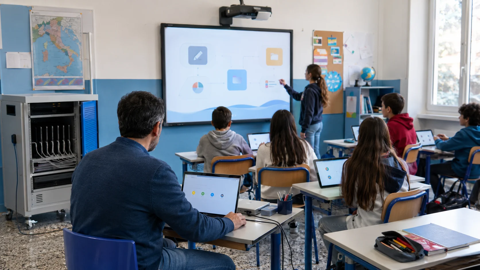 PNRR scuola: nuove istruzioni per digitalizzare le aule