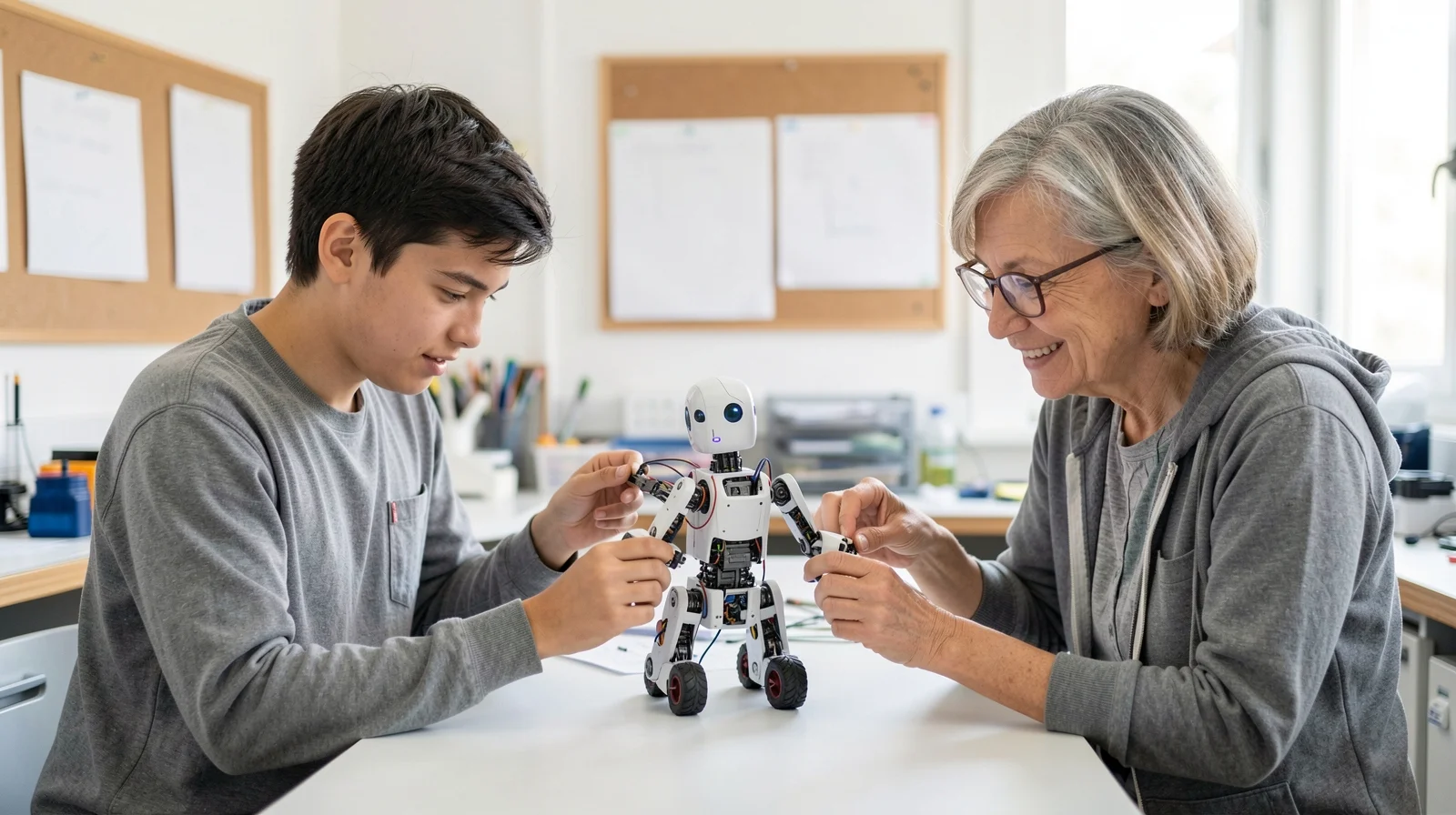 Pordenone, il Kennedy trasforma la robotica in solidarietà per il territorio
