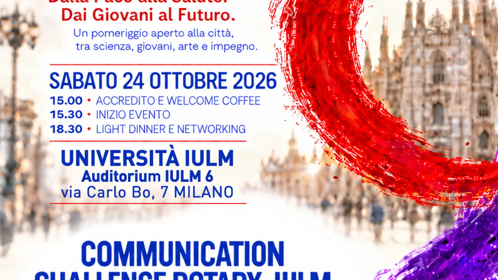 World Polio Day all'Università IULM: gli studenti creano la campagna Rotary contro la poliomielite