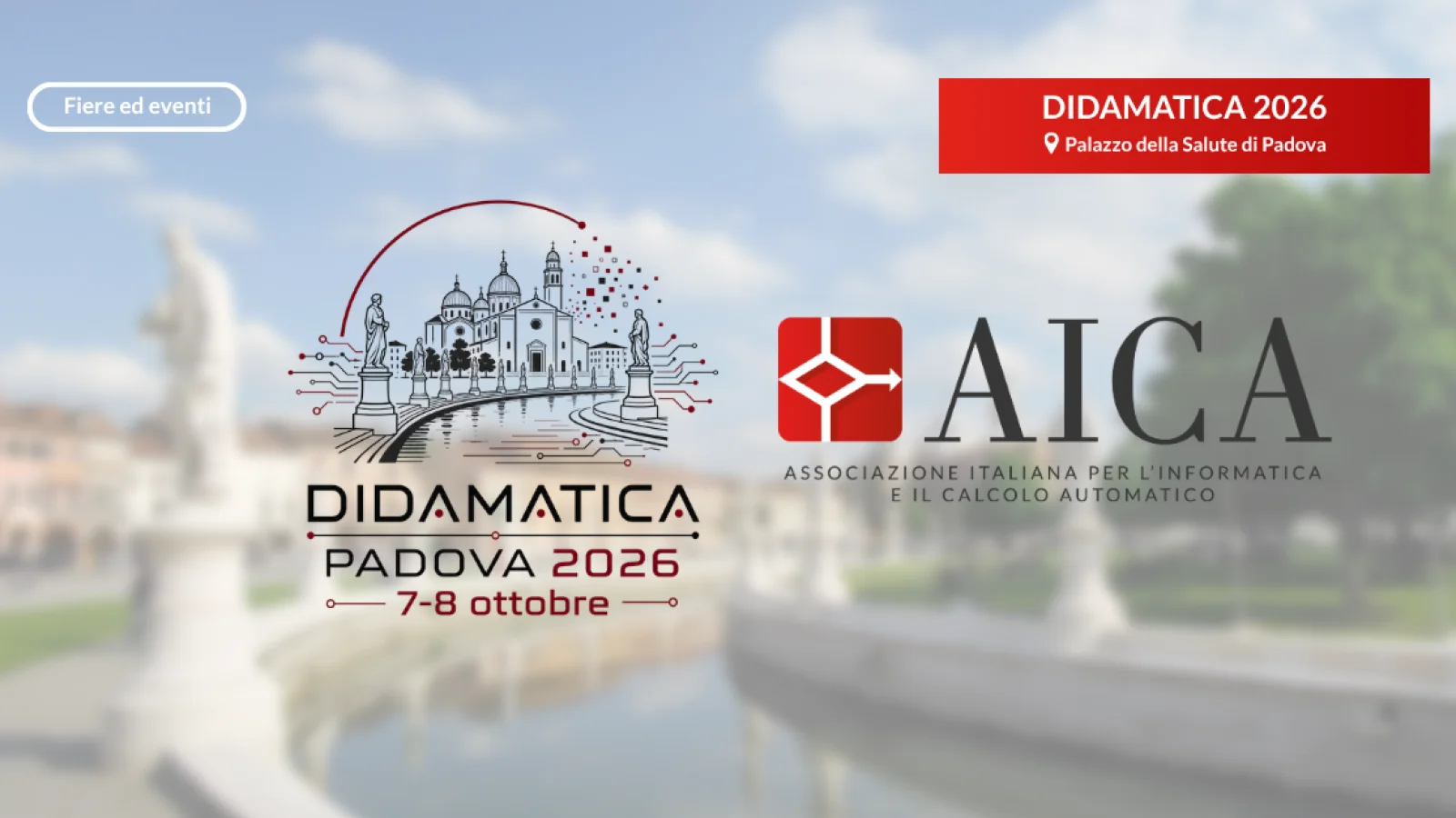 DidaMatica 2026: a Padova il convegno AICA su Intelligenza Artificiale ed etica nell’istruzione