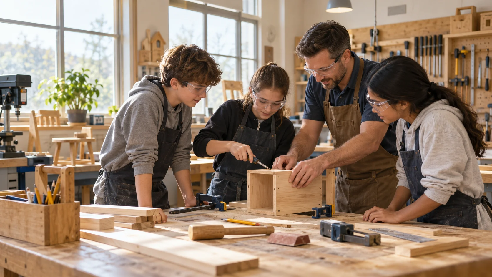 Istruzione professionale, il progetto Officina del Legno ad Aosta