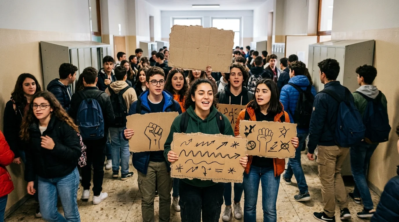 Classi pollaio, protesta al liceo Casiraghi contro gli accorpamenti