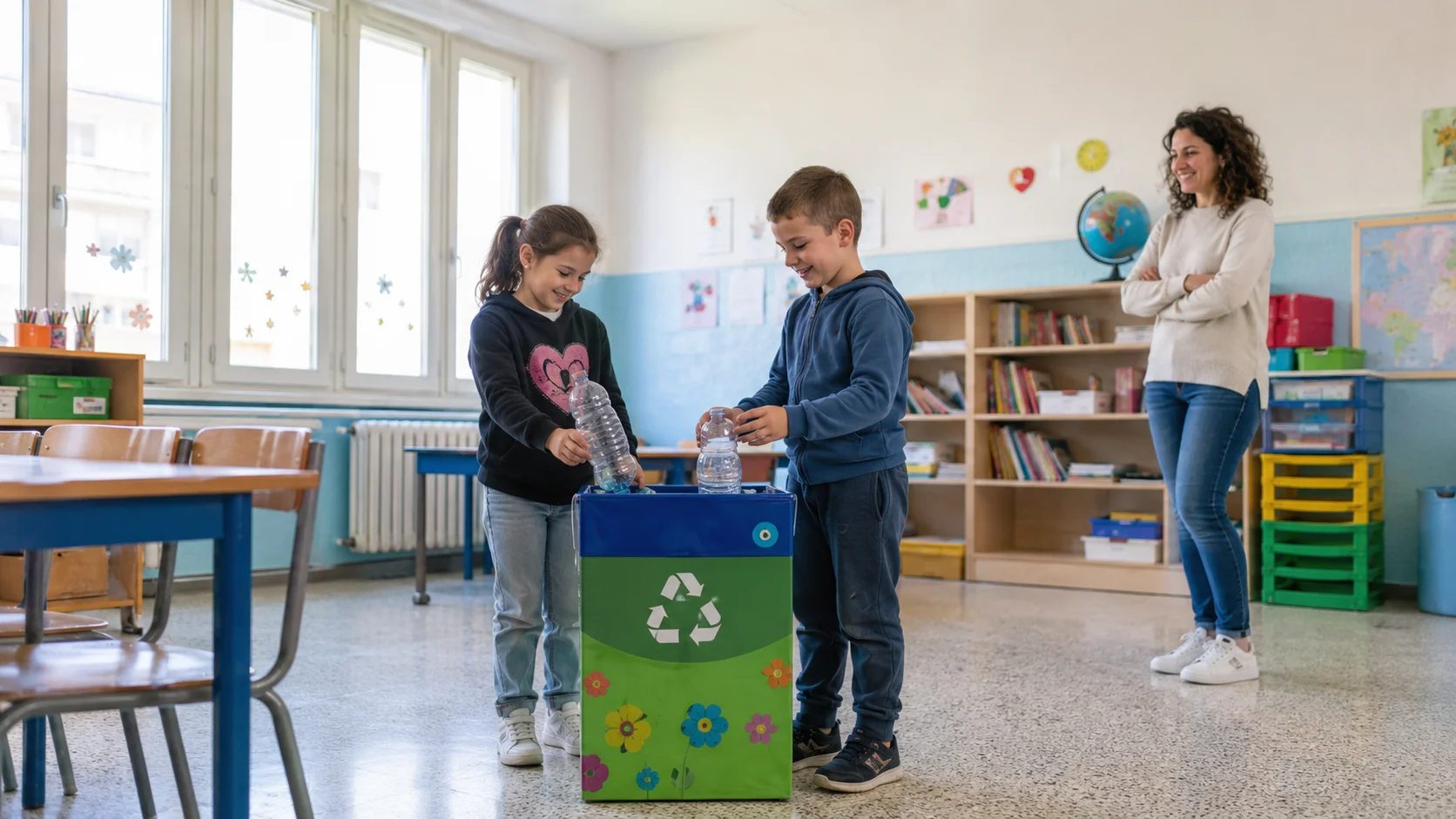 Riciclo di classe: premiata la scuola primaria di Palazzolo