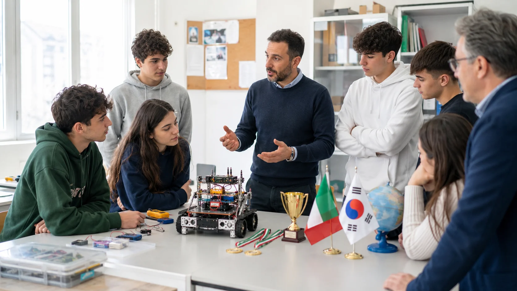Robotica educativa, liceo di Catania campione del mondo in Corea
