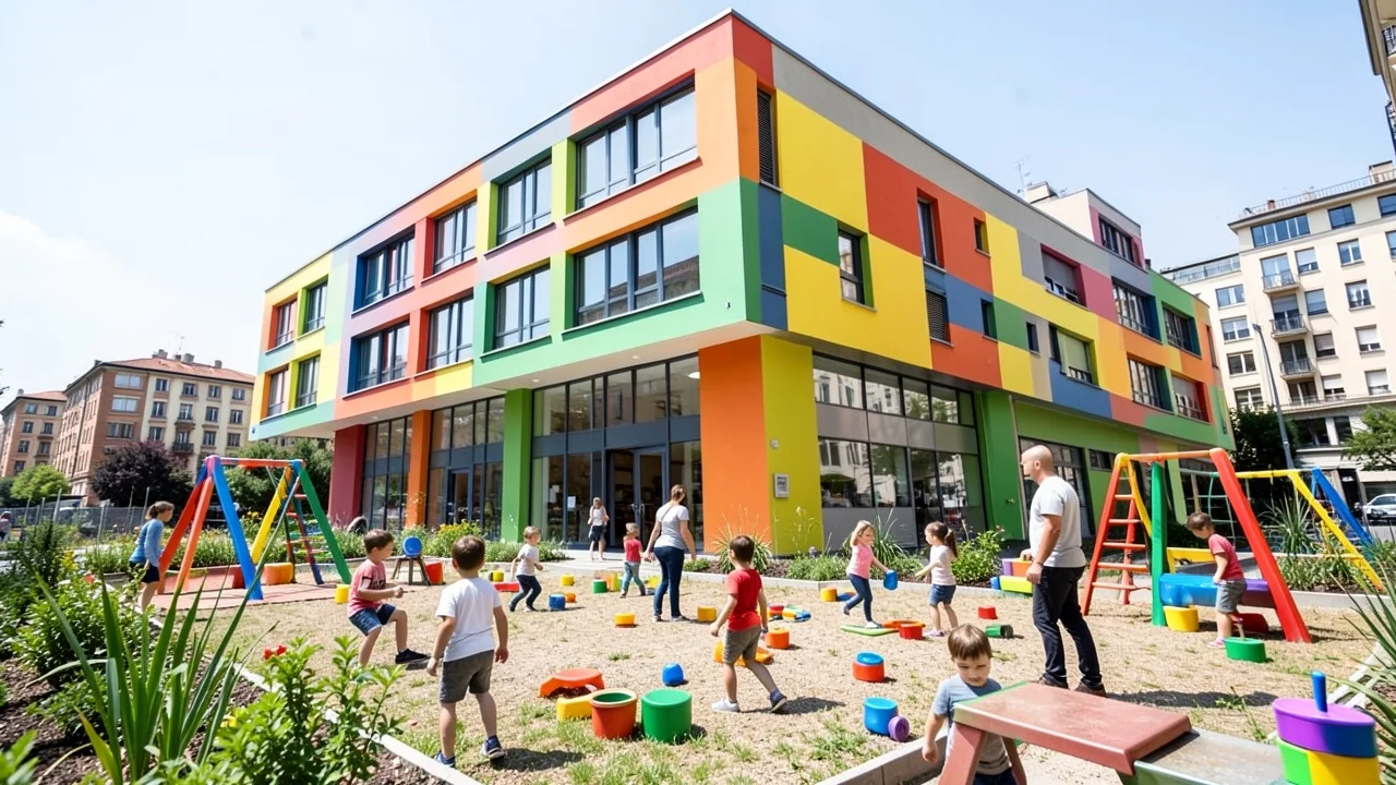 Roma, apre il nuovo Polo educativo 0-6 di Bravetta