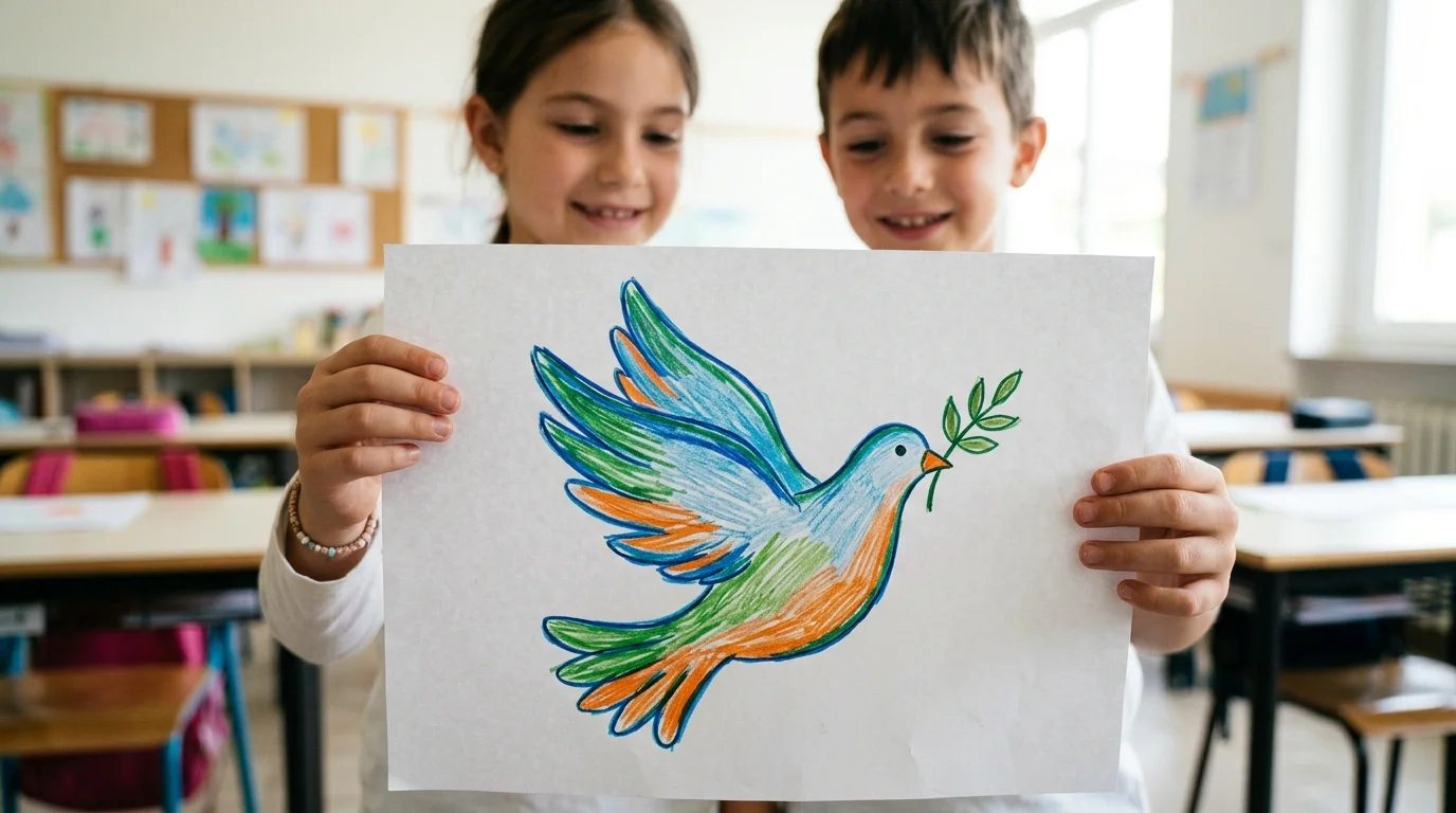 Roma, i bambini della scuola Buzzati premiati per la pace