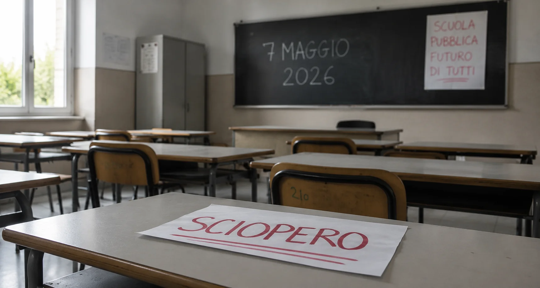 Sciopero scuola 7 maggio 2026, istituti tecnici in piazza contro il D.M. 29: alta adesione, il MIM apre