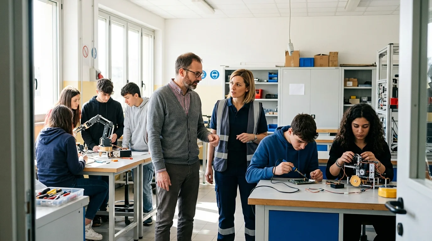 Scuola e imprese: nel PIAO 2026-2028 più STEM e tempo pieno