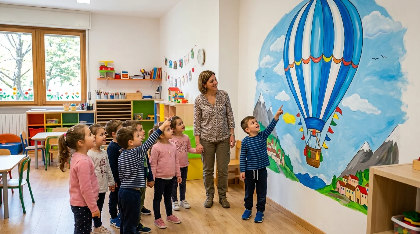 Scuola infanzia Terlago: la storia della Mongolfiera blu