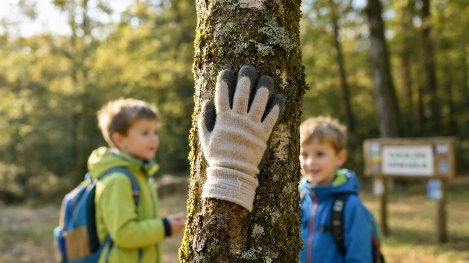 Modena, la scuola dell'infanzia che integra il bosco nel programma
