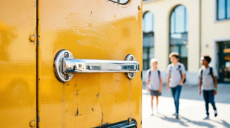 Scuola Manzoni chiusa, bus gratis solo per 50 alunni
