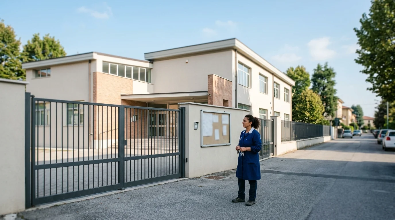 Scuola Repubblica Cattolica: finiti i lavori, l'apertura slitta