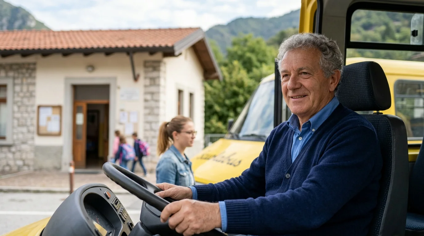 Scuolabus a Bajardo: bando per autista over 60 disoccupato