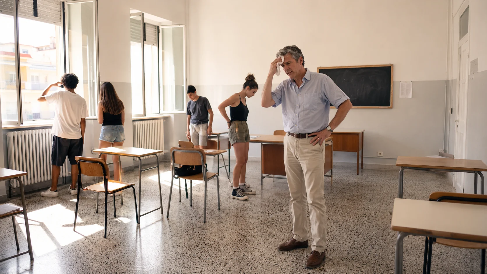 Scuole del Lazio, Cisl: aule troppo calde, serve un piano urgente