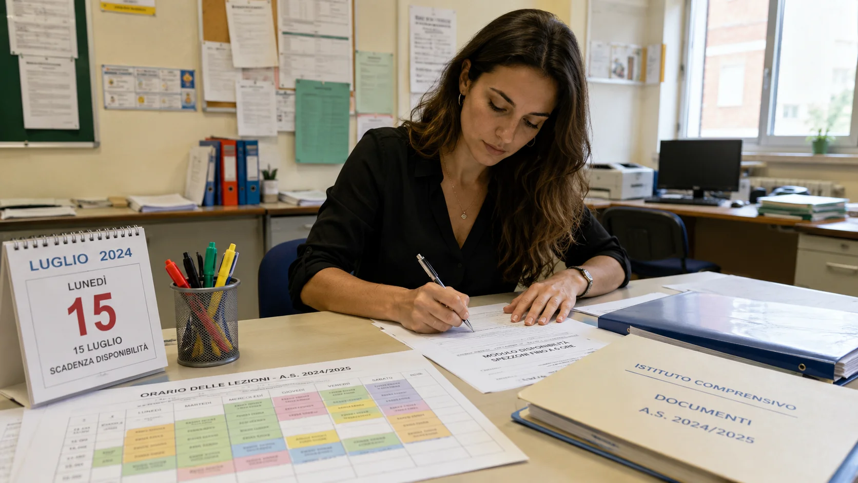 Spezzoni fino a 6 ore: disponibilità dei docenti entro il 15 luglio